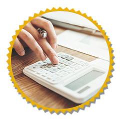 business man accounting